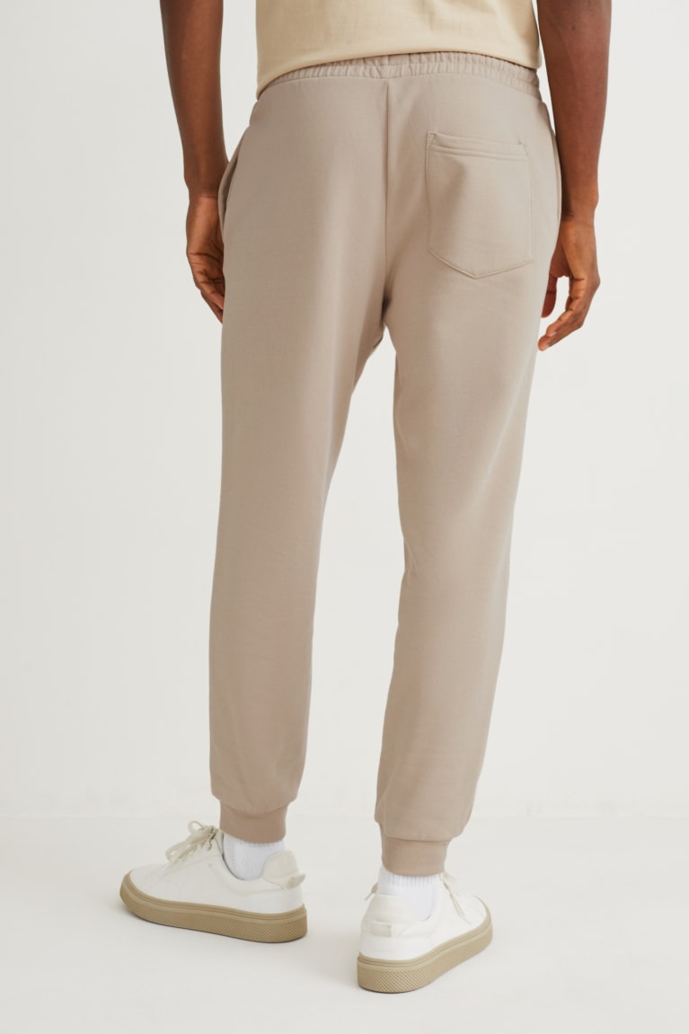 C&A Joggers With Organic Katoenen Broek Beige | VEL-109783