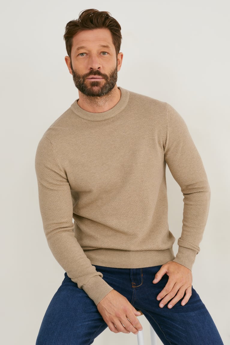 C&A Jumpers Beige | NQD-961253