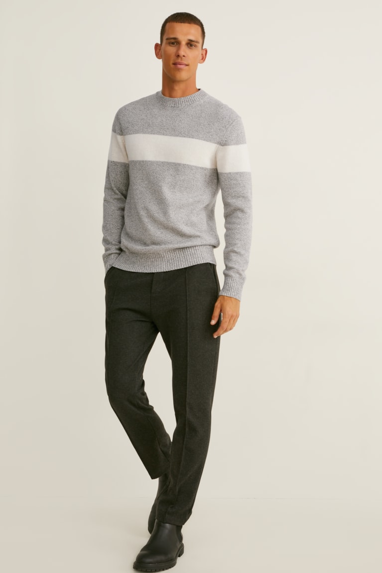 C&A Jumpers Lichtgrijs | KVO-386902