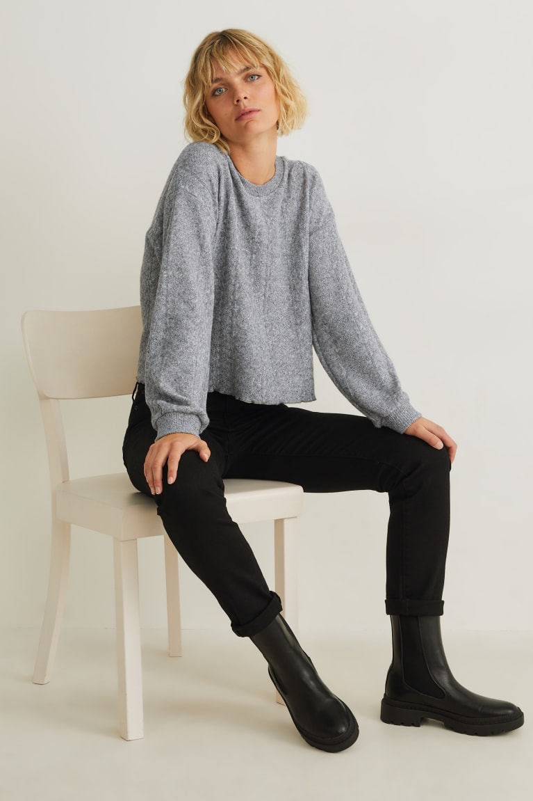 C&A Jumpers Lichtgrijs | LXQ-480215