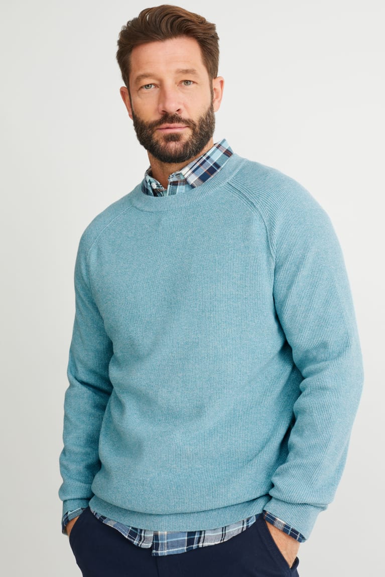 C&A Jumpers Turquoise | XJZ-934870