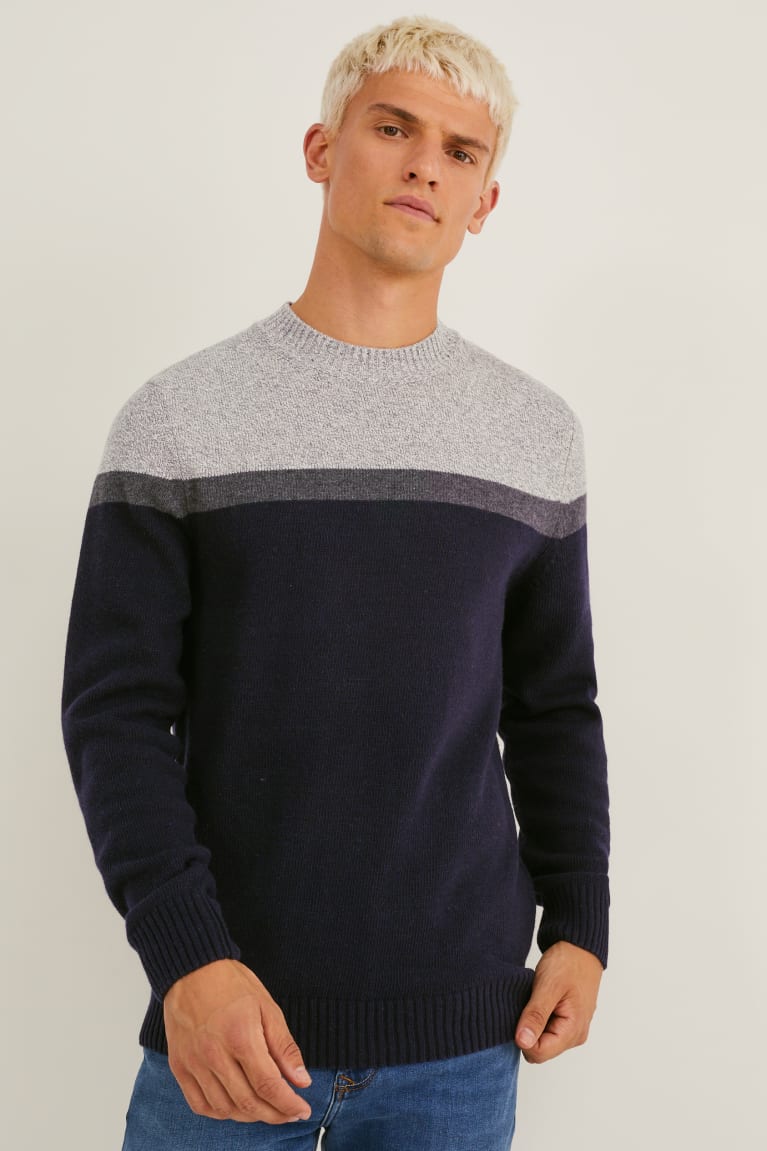 C&A Jumpers Zwart Grijs | PJK-315497