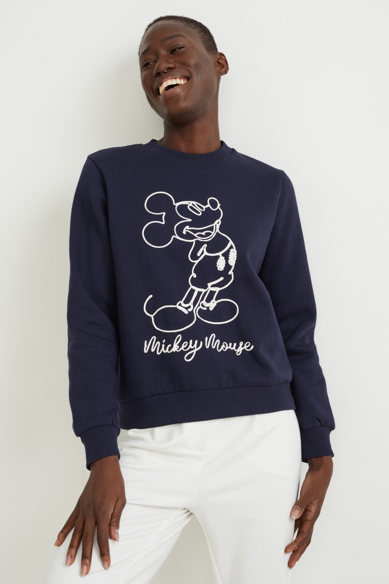 C&A Mickey Mouse Sweatshirts Donkerblauw | SDL-591804