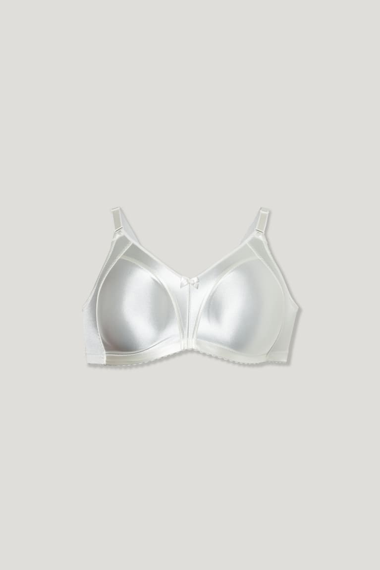 C&A Minimiser Bra Shiny Ondergoed Wit | TYR-639248