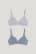 C&A Multipack Of 2 Non-wired Bra Gewatteerd Organic Katoenen Ondergoed Grijs Donkerblauw | FEW-968405