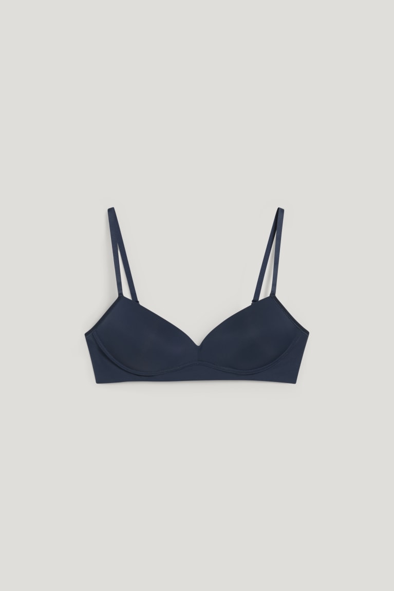 C&A Non-wired Bra Gewatteerd Ondergoed Donkerblauw | SIW-183526