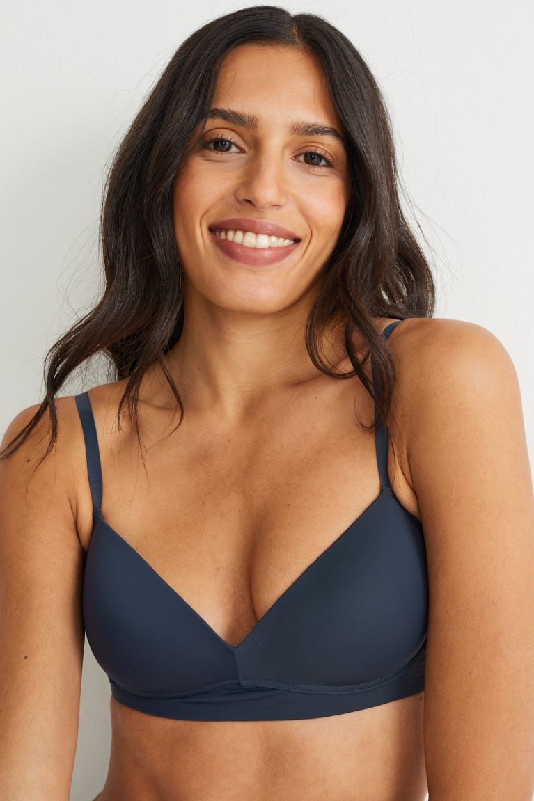 C&A Non-wired Bra Gewatteerd Ondergoed Donkerblauw | SIW-183526