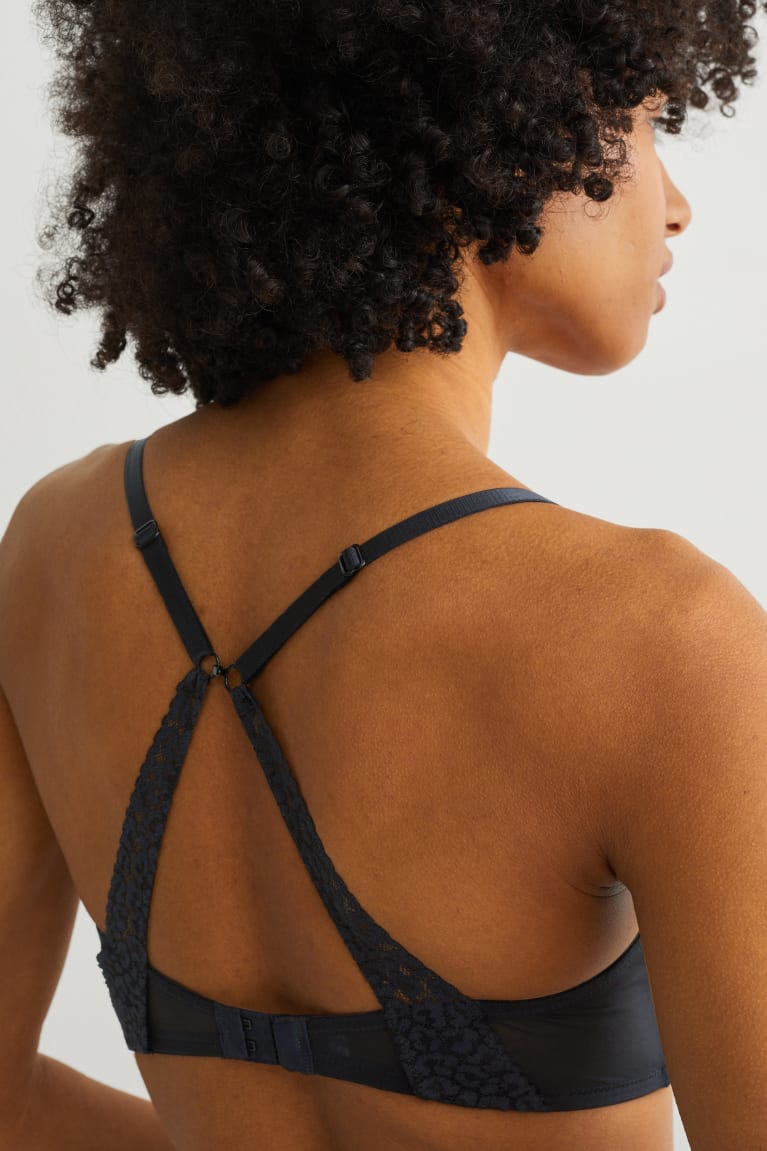 C&A Non-wired Bra Gewatteerd Ondergoed Zwart | AYF-576392