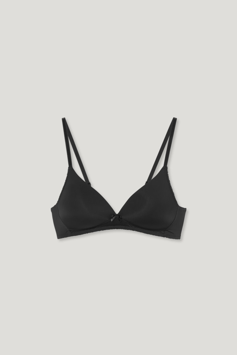 C&A Non-wired Bra Gewatteerd Ondergoed Zwart | MEO-960218