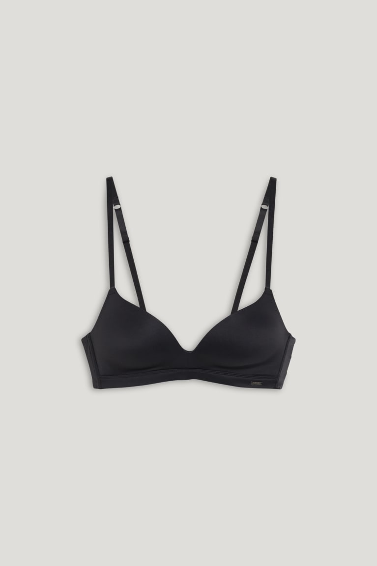 C&A Non-wired Bra Gewatteerd Ondergoed Zwart | UCO-581620