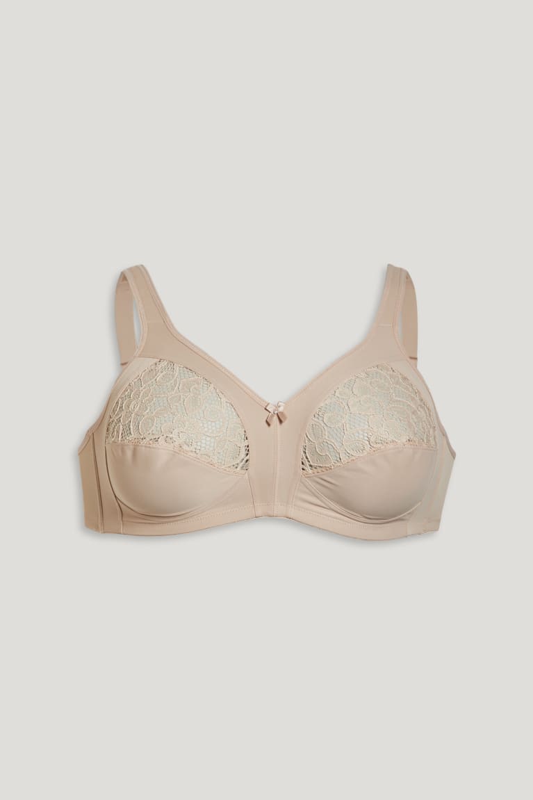 C&A Non-wired Bra Ondergoed Beige | GSM-487519