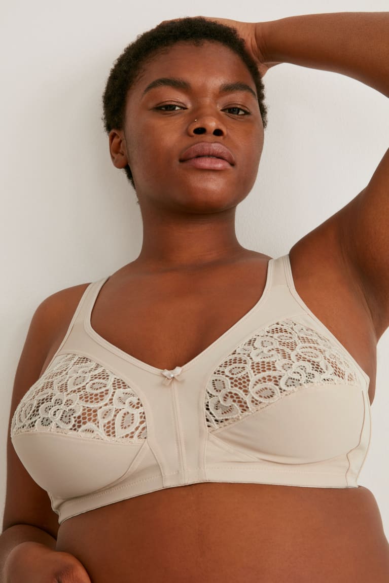 C&A Non-wired Bra Ondergoed Beige | GSM-487519