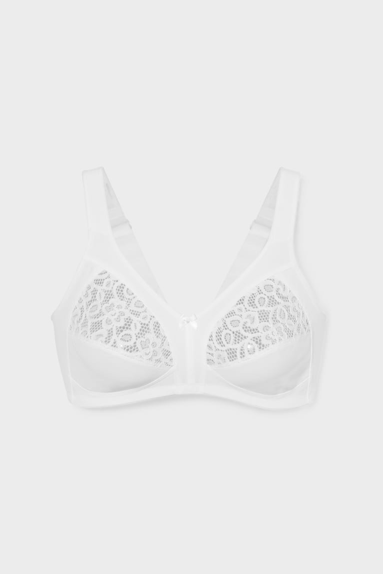 C&A Non-wired Minimiser Bra Ondergoed Wit | NDB-786342