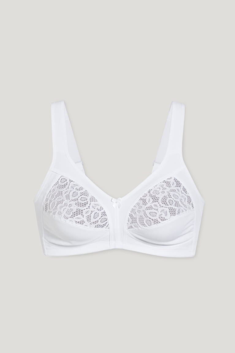 C&A Non-wired Minimiser Bra Ondergoed Wit | QHZ-420793