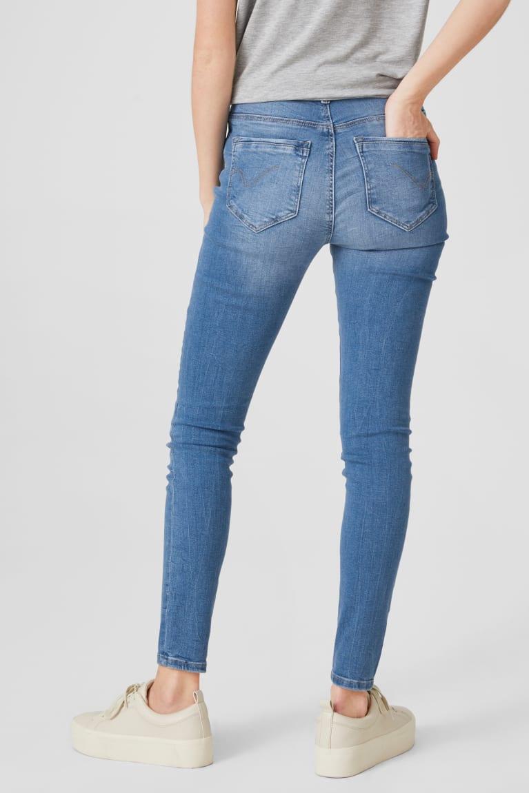 C&A Only Mager Jeans Blauw | IDP-837901