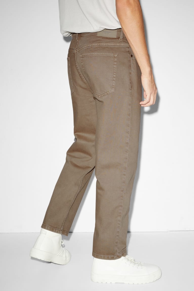 C&A Regular Fit Broek Beige | HPT-562047