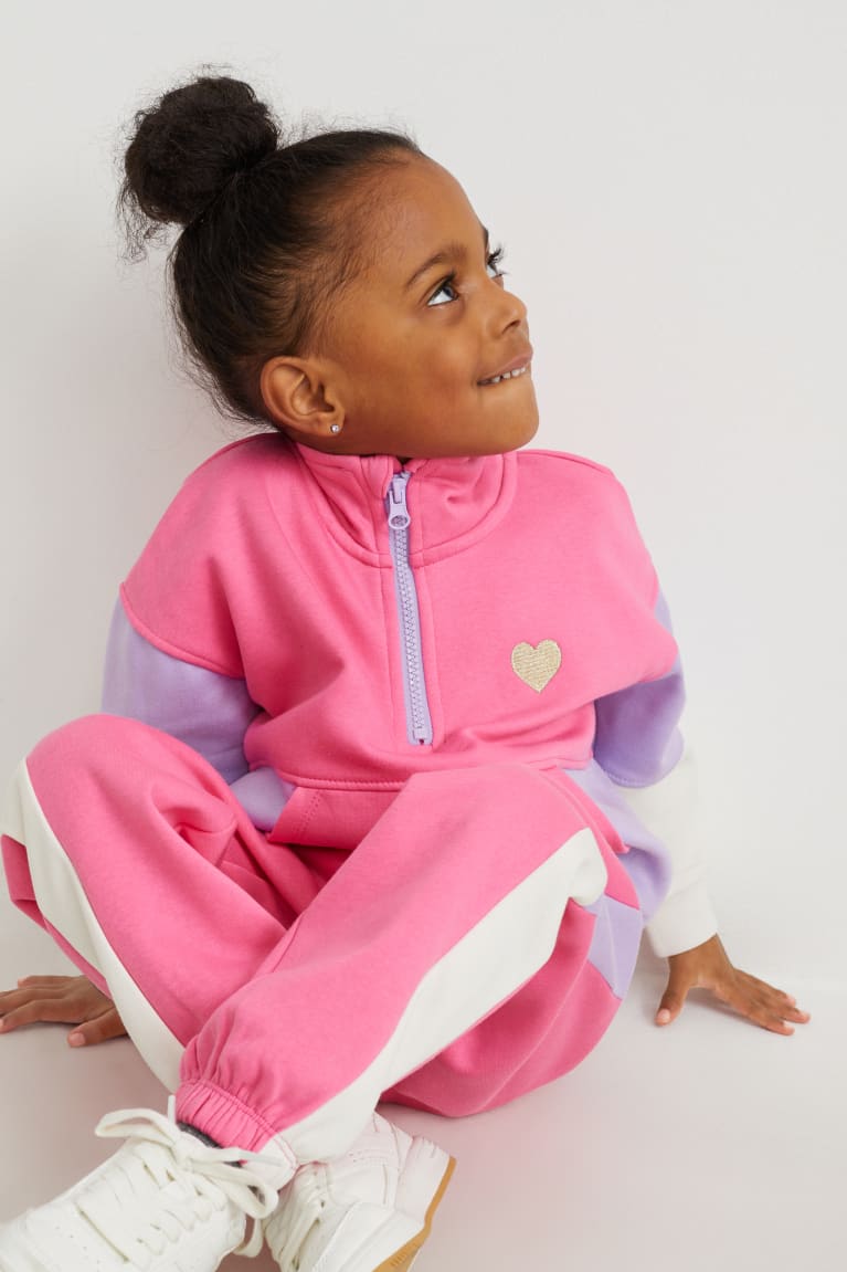 C&A Set And Joggers 2 Piece Sweatshirts Roze | NMQ-473015