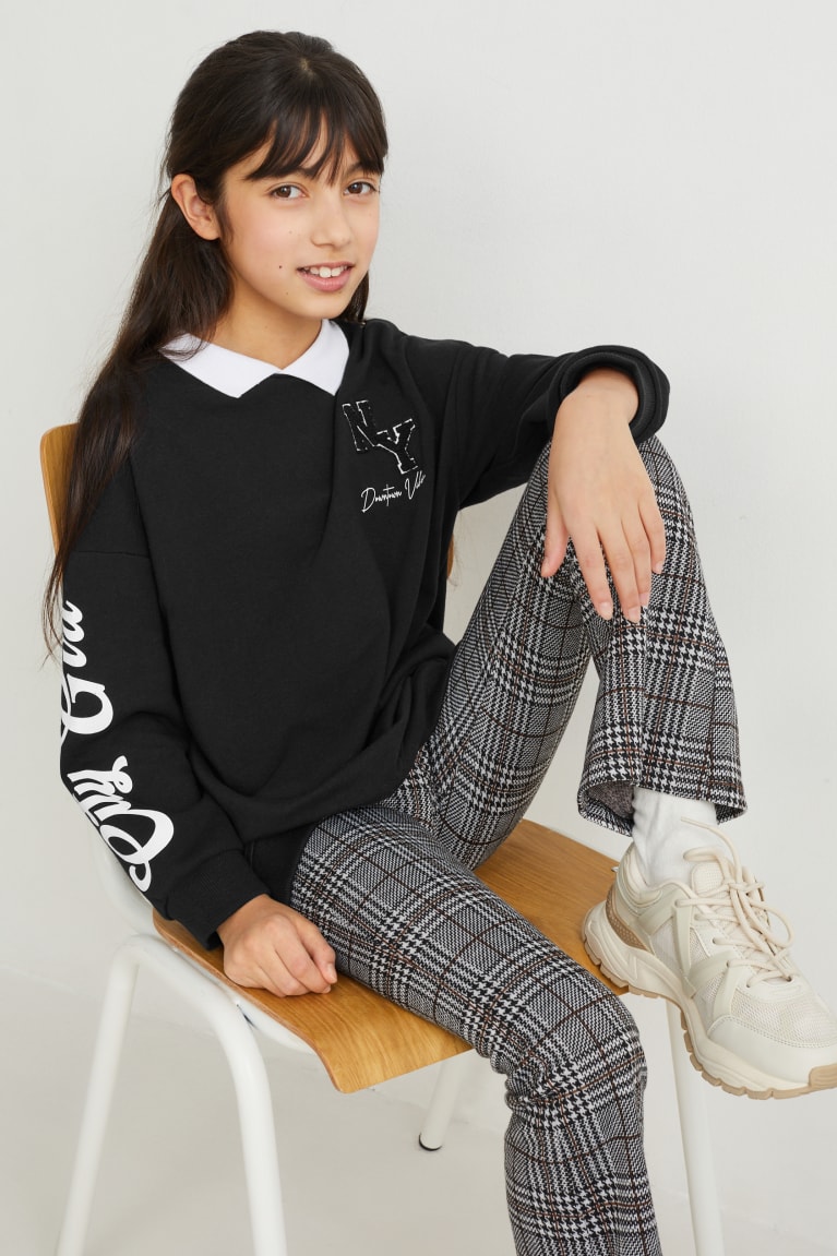 C&A Set And Leggings 2 Piece Sweatshirts Zwart | APU-154726