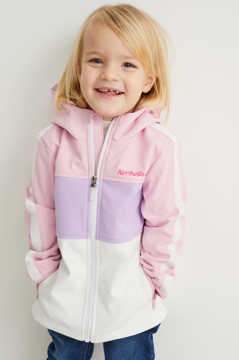 C&A Softshell With Hood Jassen Roze | KDN-721643