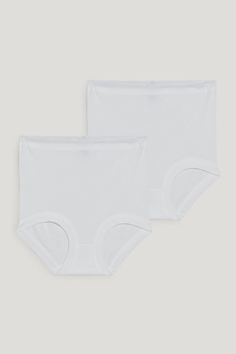 C&A Speidel Multipack Of 2 Briefs Organic Katoenen Ondergoed Wit | PDV-490872