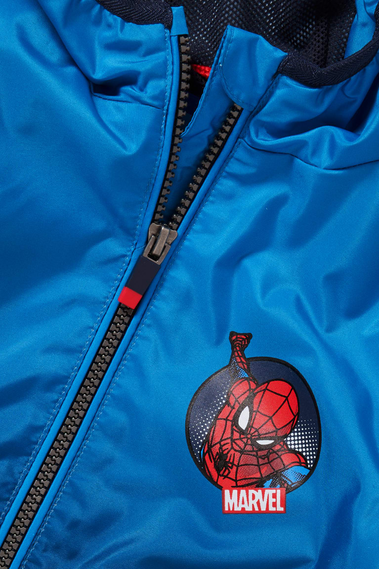 C&A Spider-man With Hood Jassen Blauw | NCF-097235