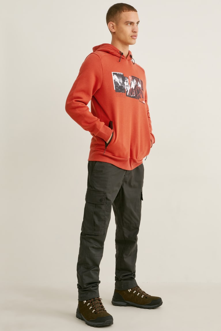 C&A Sweatshirts Donkeroranje | FOW-963817