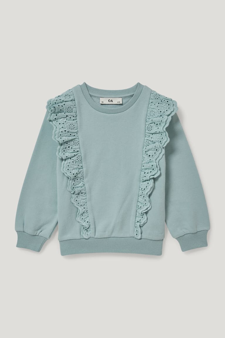 C&A Sweatshirts Mintgroen Groen | QWR-391478