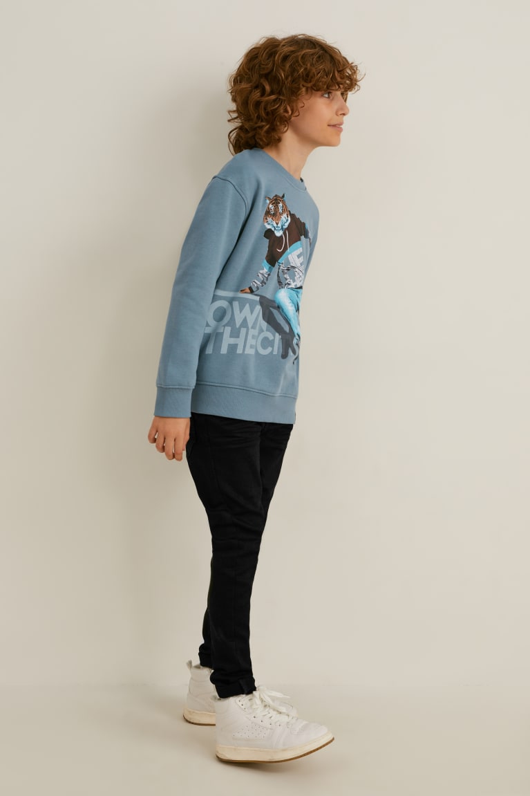 C&A Sweatshirts Turquoise | KFD-496251