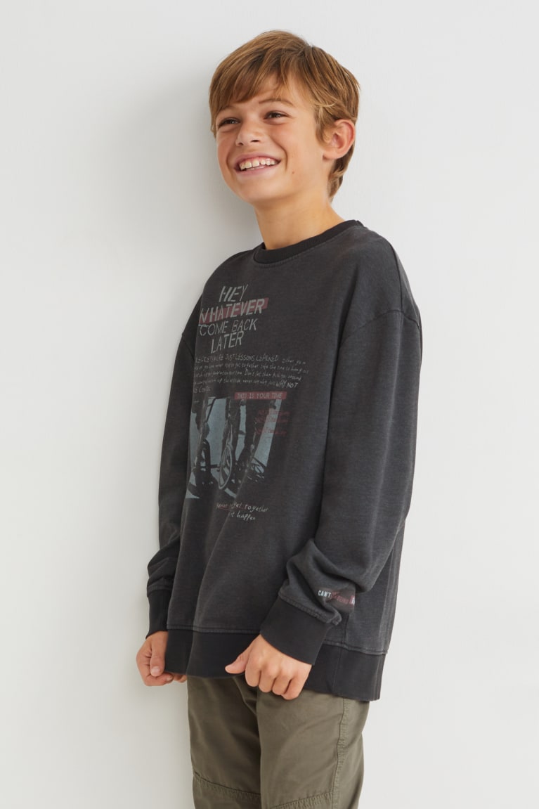 C&A Sweatshirts Zwart | CXB-079615