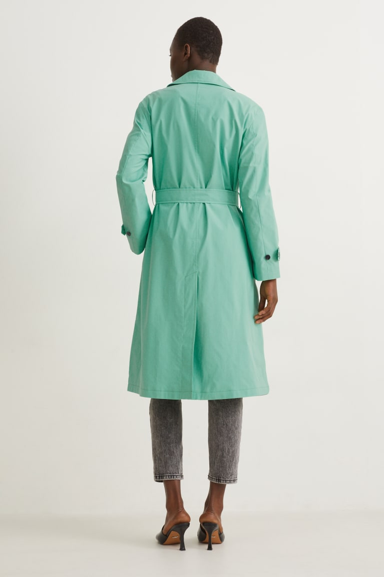 C&A Trench Jassen Lichtturquoise | LHR-438105