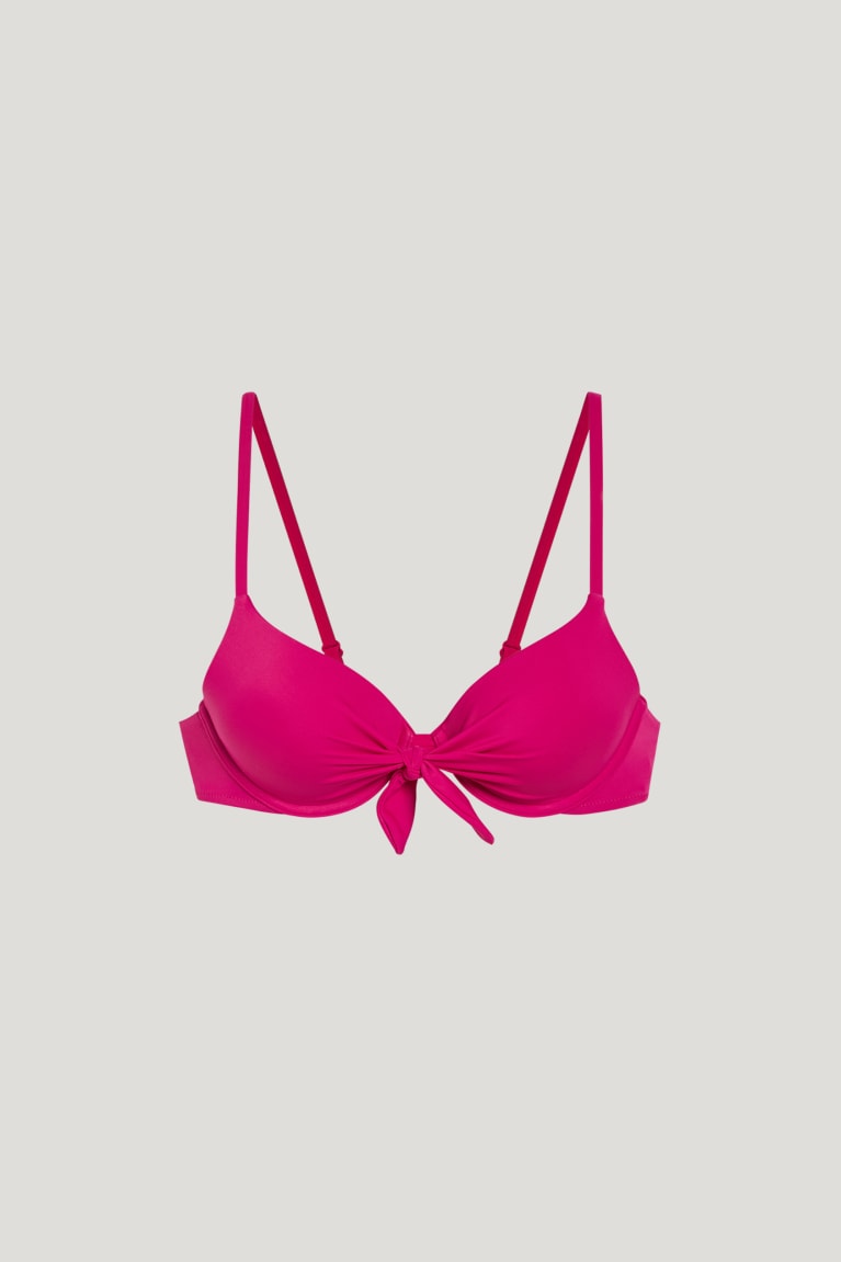 C&A Underwire Bikini Gewatteerd Lycra® Xtra Life™ Zwemkleding Roze | SPR-719406