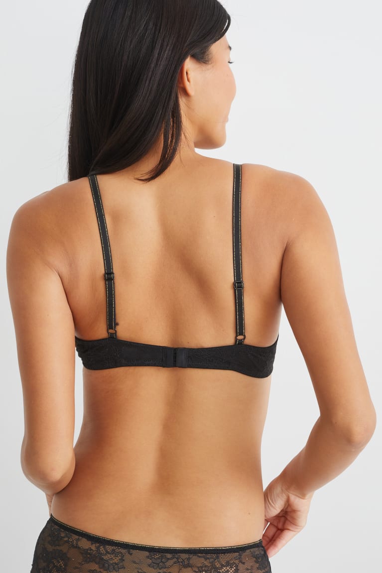 C&A Underwire Bra Ondergoed Zwart | XPF-451206