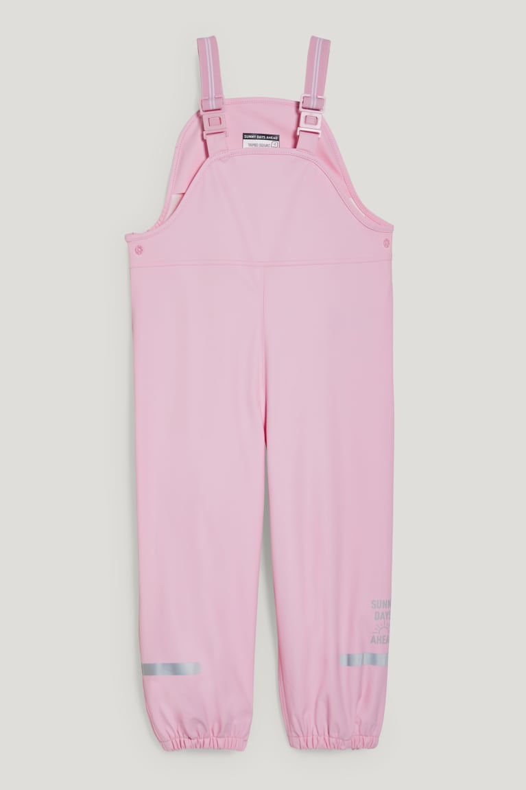 C&A Waterdichte Dungarees Jassen Roze | DGZ-356140