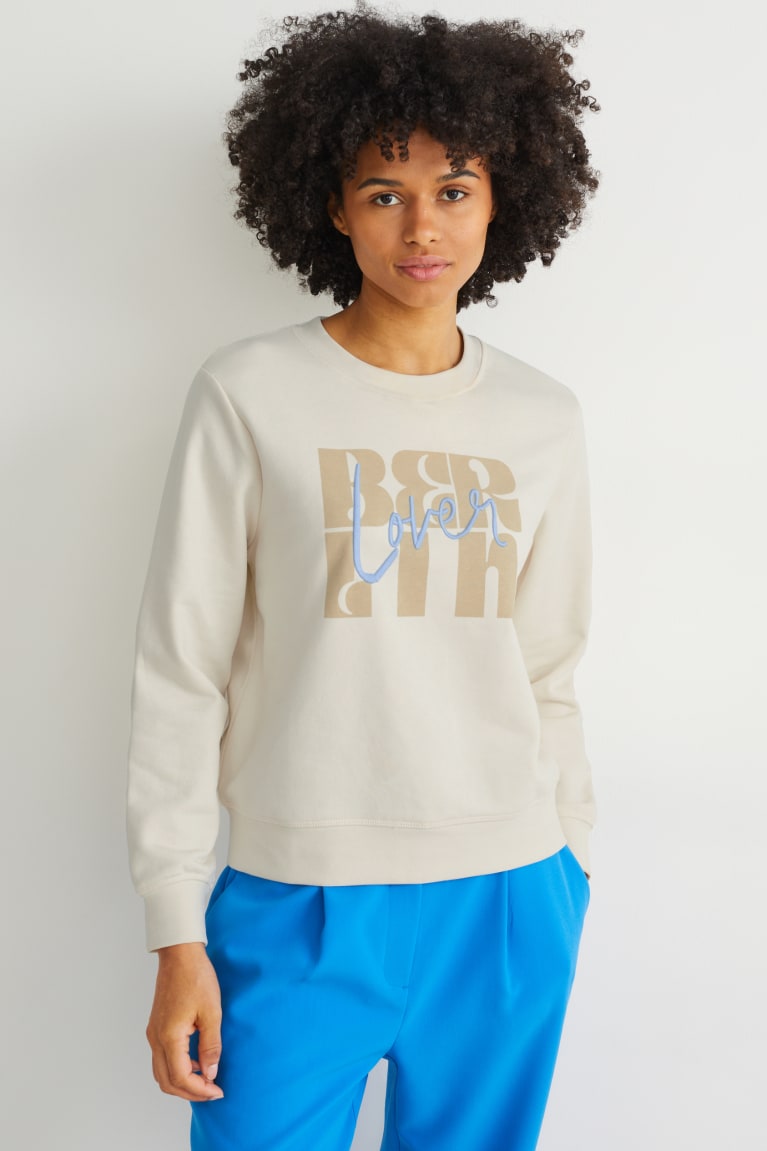 C&A With Recycled Polyester Sweatshirts Wit | FTZ-834756