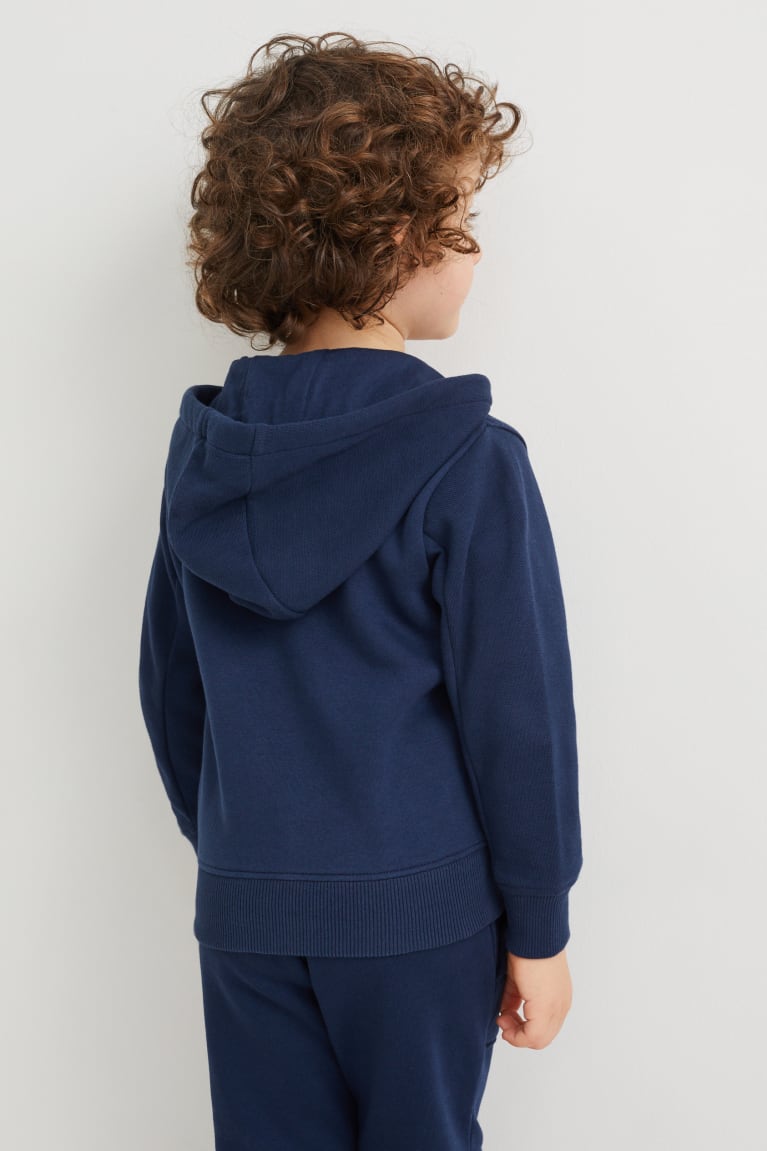 C&A Zip-through With Hood Sweatshirts Donkerblauw | VMI-739806